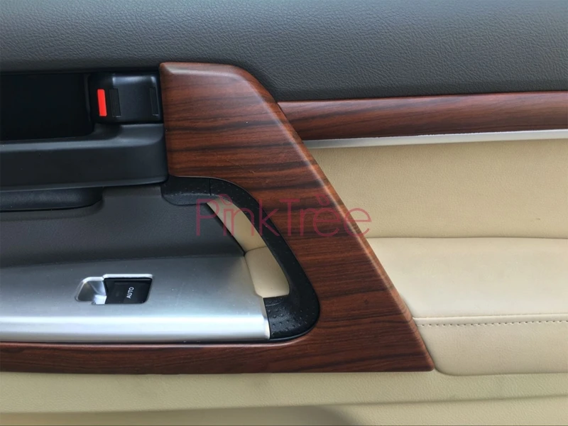 Деревянная цветная внутренняя формовка для Toyota Land Cuiser 200 2008 2015 2016 17 2018 крышка