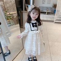2 7 years girls lace cute beauty dress korean long sleeve princess dress halloween costumes for toddler girls bridesmaid dresses