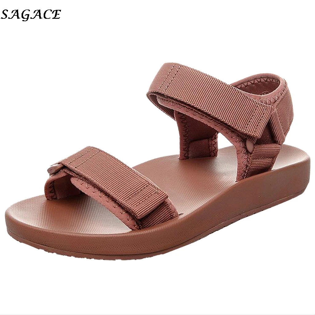Sagace/новые женские сандалии Летние Студенческие Сандалии для беременных женщин