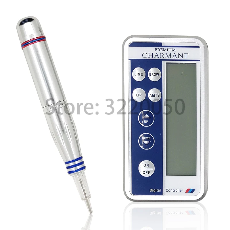Charmant Semi-permanent Makeup Rotary Tattoo Machine kits Electric Control Pen Gun Intelligente Digital Eyebrow Lip set | Красота и