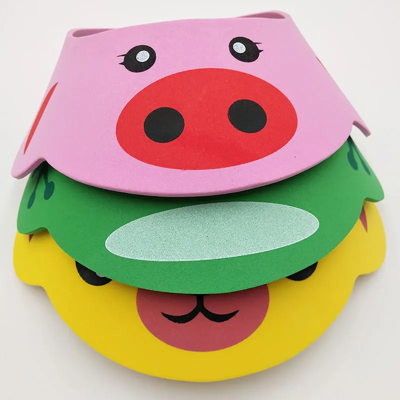 Регулируемая Шапочка для детского душа мягкая шапочка защиты ребенка от шампуня