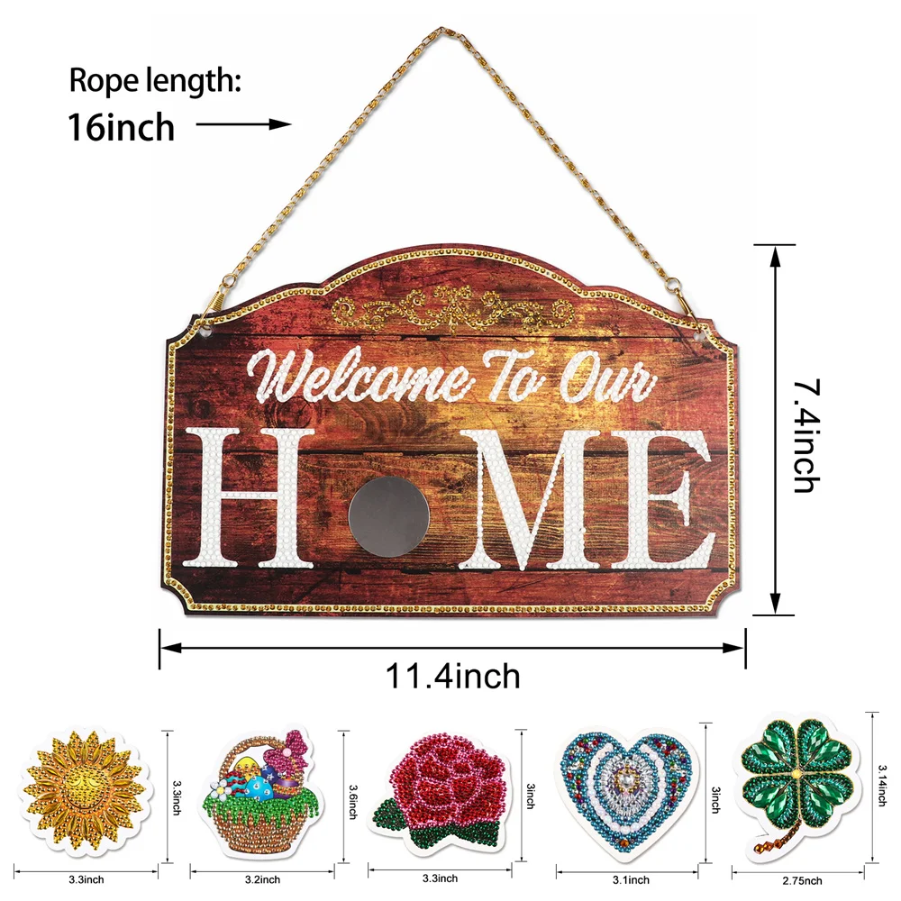 Железный лист алмазная живопись украшение для дверей и окон картина с магнитными