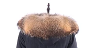 2021 X-Long Camouflage winter jacket women outwear thick parkas natural real fox fur collar coat Detachable Outerwear New