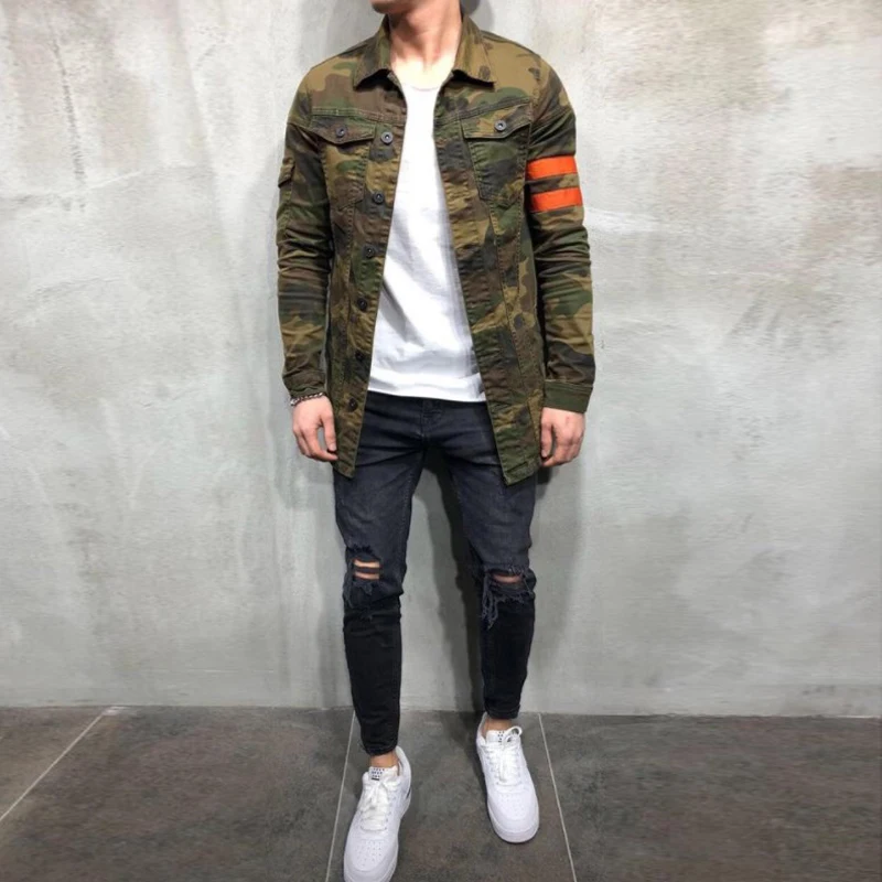 

New Mens Camouflage Military Spring Autumn Cargo Plus Size S-3xl Casual Man Jackets Army Clothes Brand