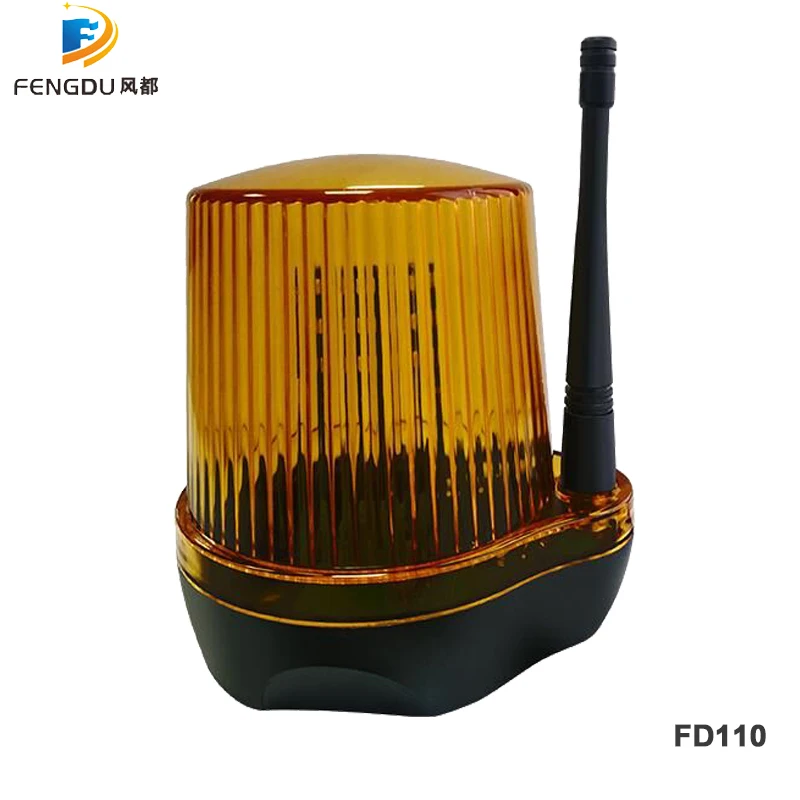 

garage sliding swing gate motor flashing lamp bulb blinker safety alarm light strobe lamp(no sound)