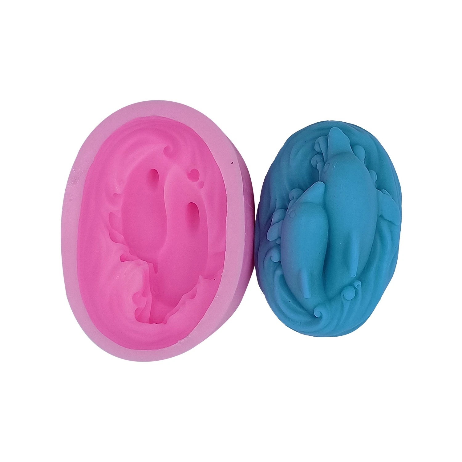 

Monqui Dolphin Silicone Soap Molds Candle Molds Art Craft Molds Resin Molds