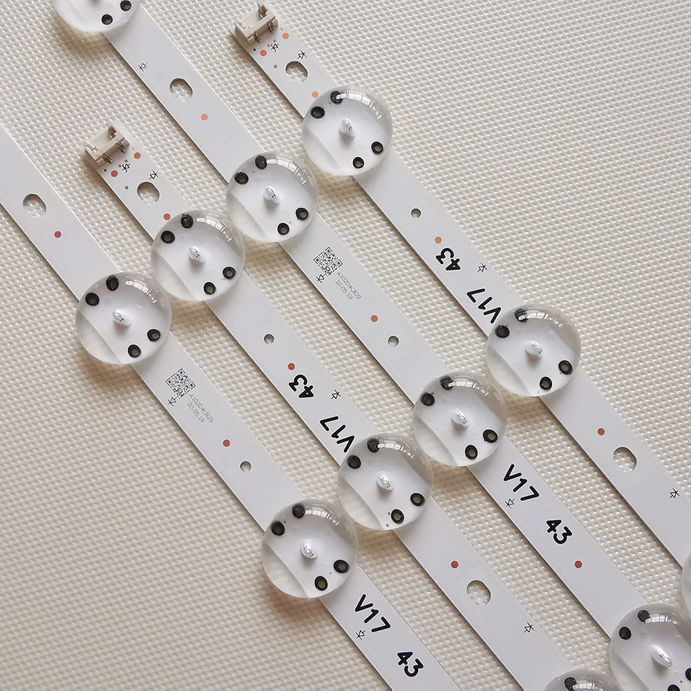 4 шт./компл. Новый светодиодный Подсветка полосы для LG 43 &quotТВ 6916L 2867A 2867F 2867B 43UV340H