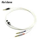 Halane SilverComet высококлассный Тайвань 7N Litz OCC обновленный кабель для Hifiman Sundara Ananda HE1000se HE6se HE400 Denon AH-5200 7200