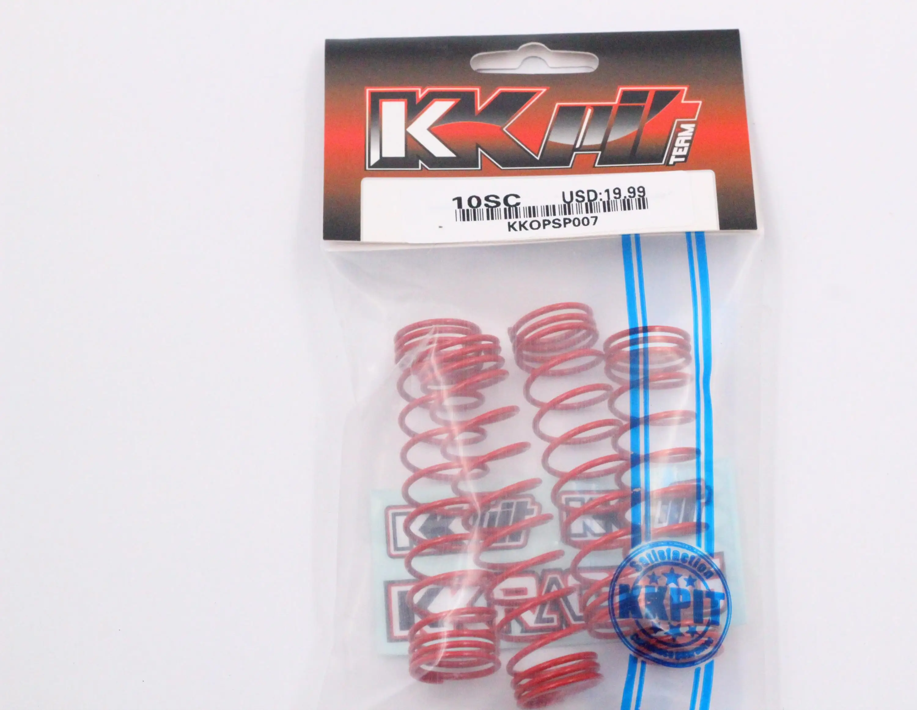 Kkpit Hobao Vs 8sc 10sc Mt Retrofit Upgrade Accessories Metal Reinforced Hard Shock Absorber Spring