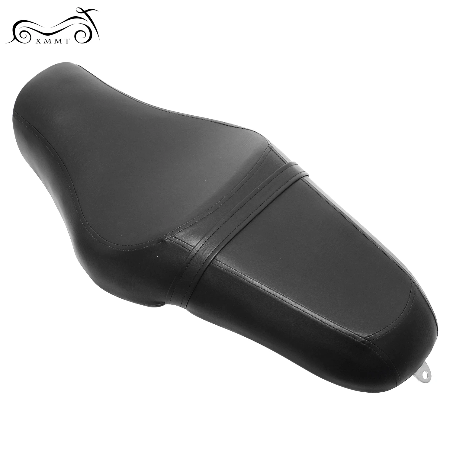 Черное ПАССАЖИРСКОЕ СИДЕНЬЕ водителя + заднее для Harley Iron SuperLow Forty Eight