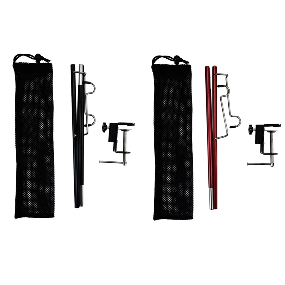 

Outdoor Camping Portable Lamp Pole Tent Table Picnics Double Hook Light Holder Outdoor Tools Accessories Supplies