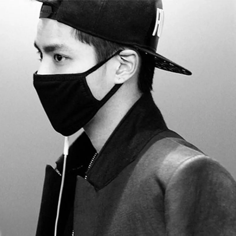 1x многоразовая хлопковая маска для лица смешная на половину Хэллоуина маскарада