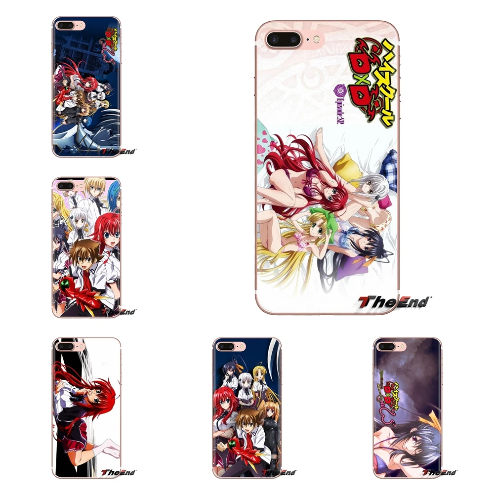 Высокая школа DXD Akeno Риас прозрачные мягкие чехлы для LG G3 G4 мини G5 G6 G7 Q6 Q7 Q8 Q9 V10 V20 V30 X