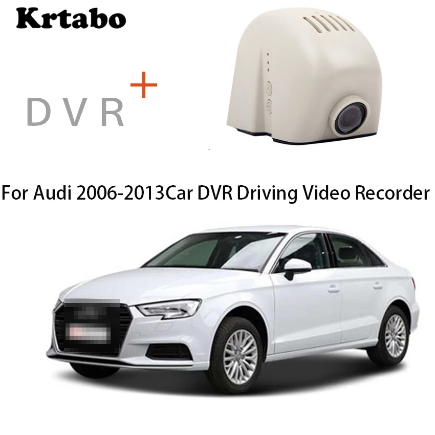 Для Audi 2006-2013Car DVR видеорегистратор для вождения мини-приложение управления Wifi