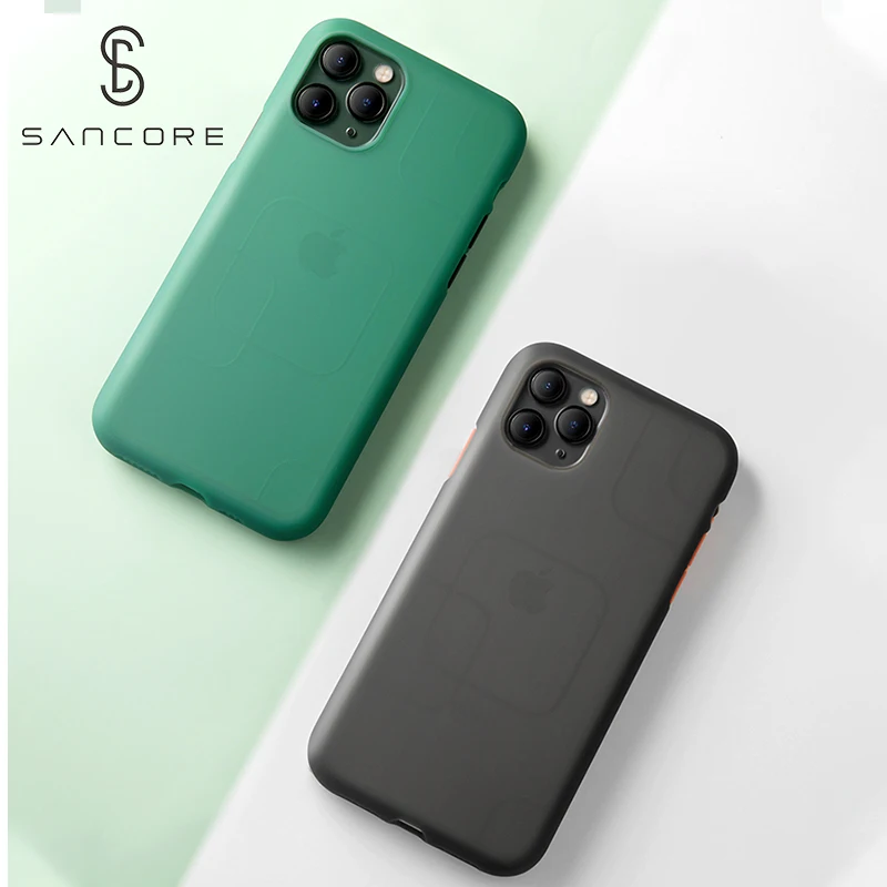 Оригинальный жидкий силиконовый чехол Sancore для iPhone 11 Pro Max высококачественные