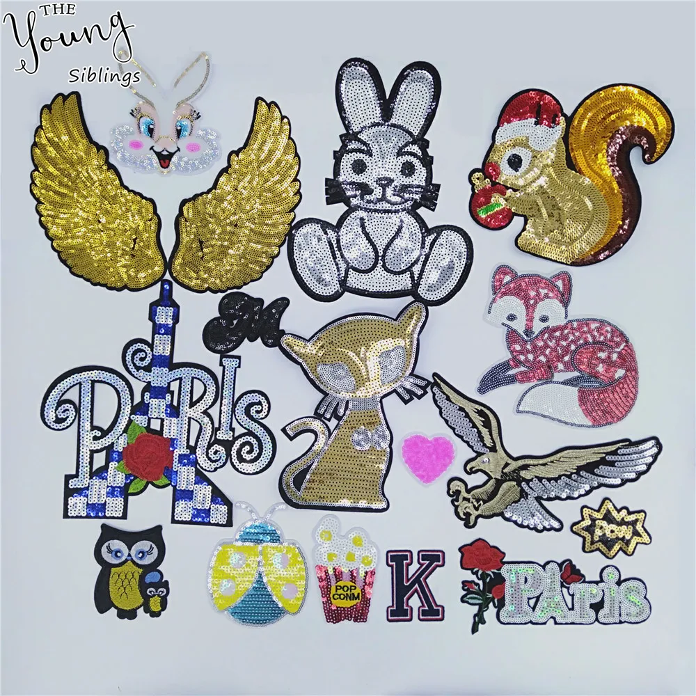 Новое поступление мультяшная вышивка блестки клей для расплава сделай сам