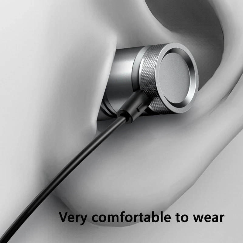 Роскошные наушники Hifi с тяжелыми басами металлические музыкальные стерео