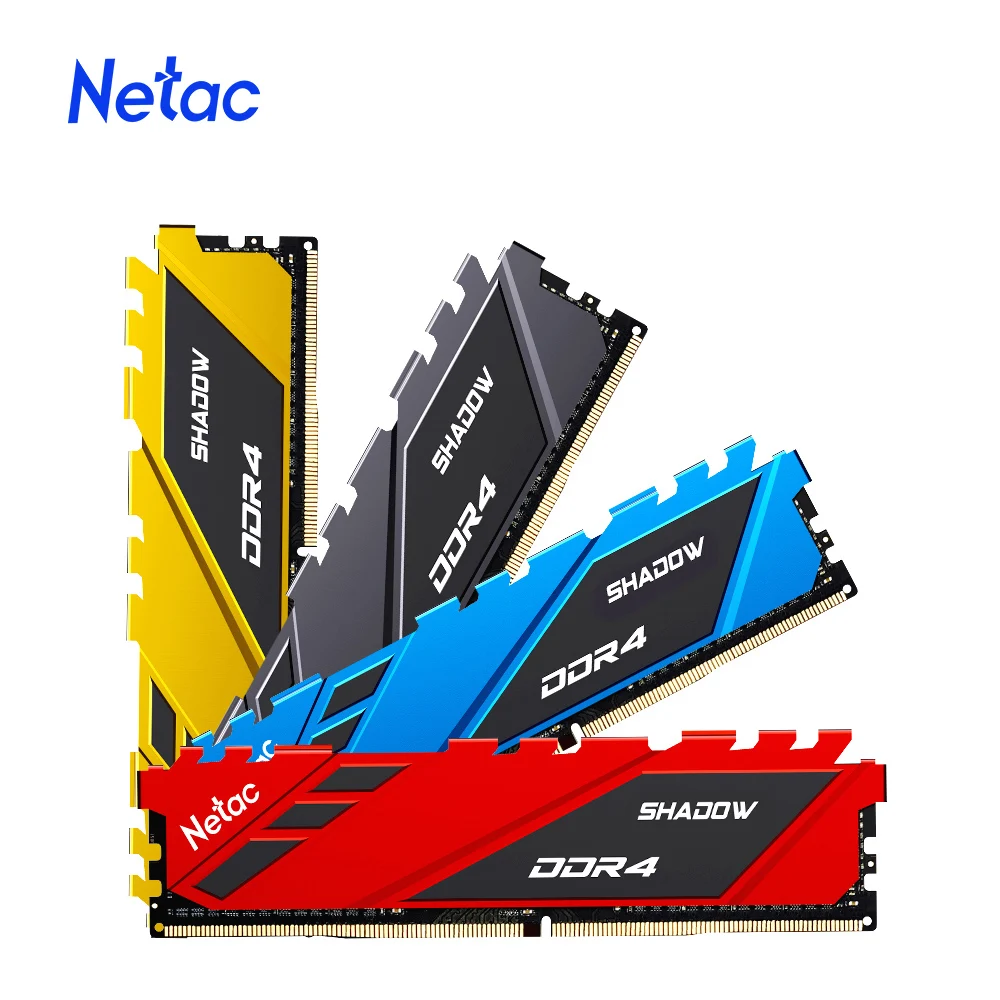 

Оперативная память Netac DDR4 16 ГБ 8 ГБ, память для настольного компьютера DDR4 с радиатором 3200 3600 Dimm, оперативная память для intel x99, ПК, игр