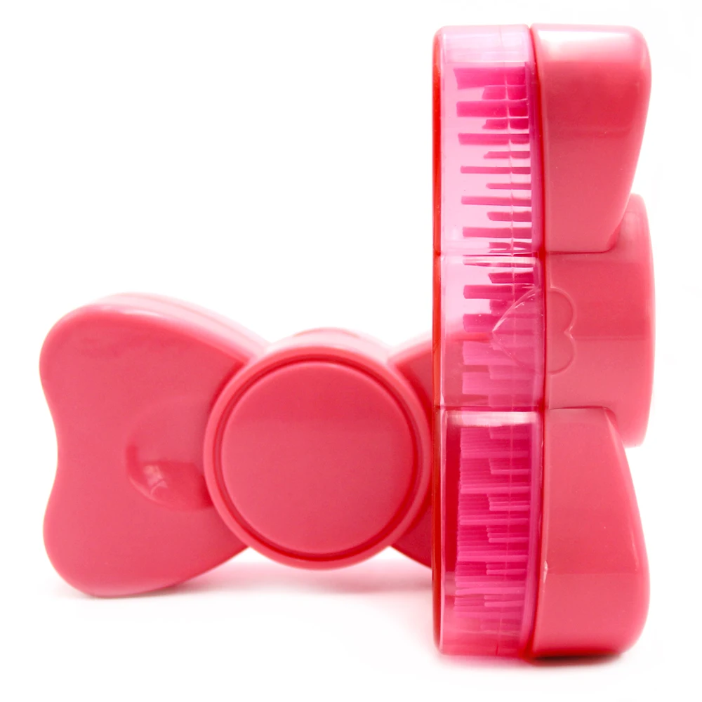 Расческа для волос с мультяшным бантом ухода за волосами Массажная щетка