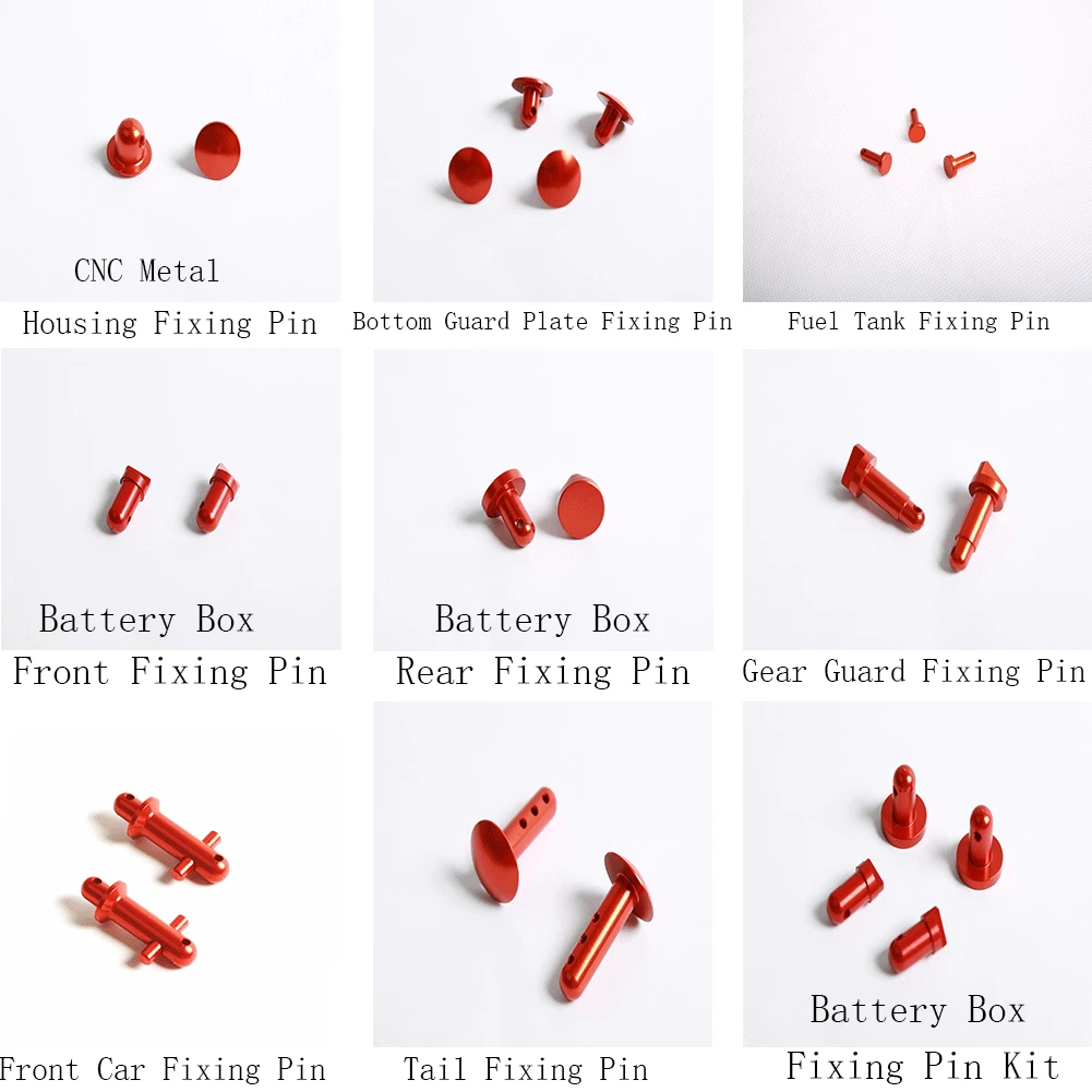Металлический CNC все фиксированный Pin комплект подходит для 1/5 HPI ROVAN ROFUN KM GTB TS BAJA 5B