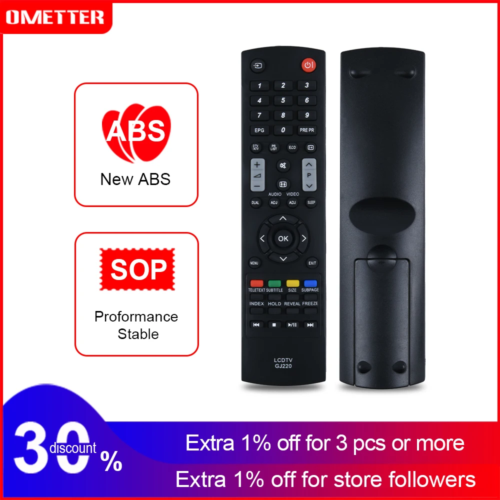 GJ220 пульт дистанционного управления используется для sharp led lcd TV LC-26LE320E LC-32LE320E
