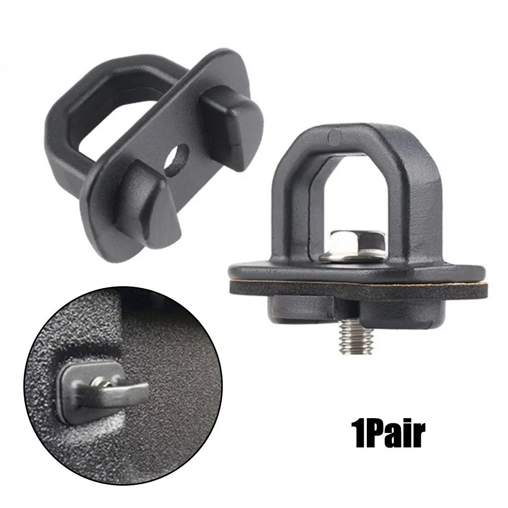 

2pcs Tie Down Anchors Truck Bed Cargo Hooks Pickup Trunk Lock Truck Rope Fixing Pull Ring For Chevy Silverado GMC Sierra