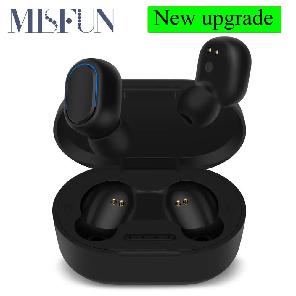 Наушники вкладыши TWS Bluetooth наушники 5 0 настоящие Беспроводные с микрофоном