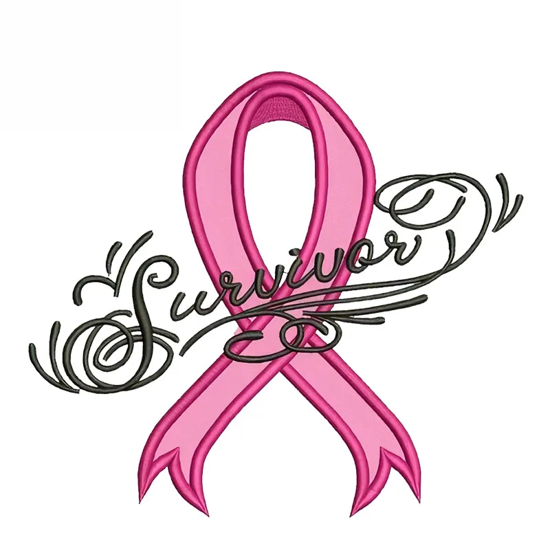

Pink Ribbon Car Sticker Vinyl Auto Accessories Car Window Car Styling Decal PVC 13cmx12cm Cover Scratches Waterproof