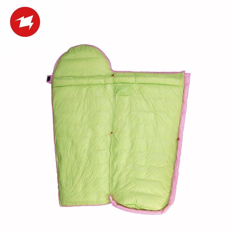 AEGISMAX KID 200/400/600 Child Spring Sunmmer Autumn Three Season Keep Warm White Goose Down Sleeping Bag | Спорт и развлечения