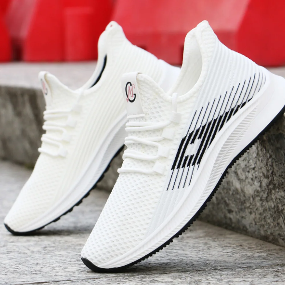 

2021 new high-heeled shoes summer sneakers men Korean trend men's shoes sports casual breathable running shoes