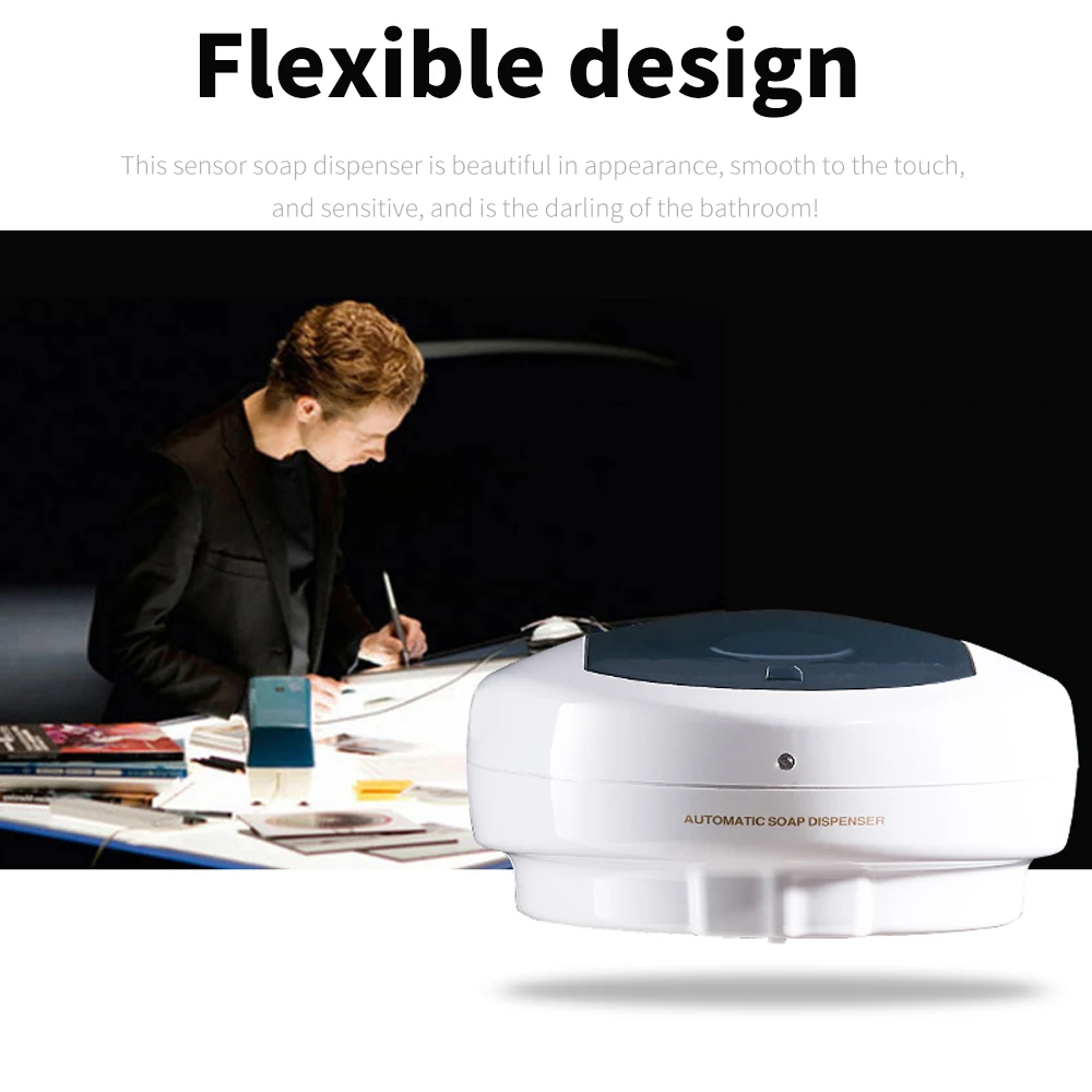 Домашний настенный автоматический индукционный диспенсер для мыла современный