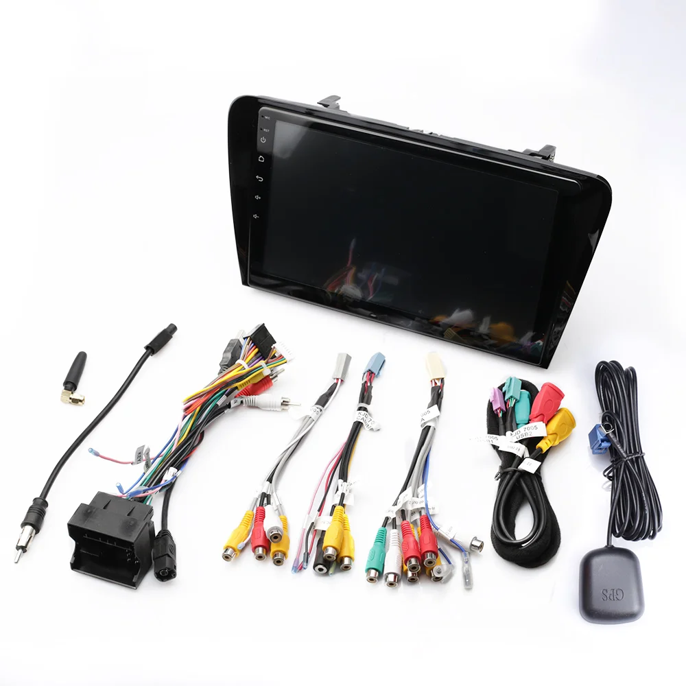 Isudar 1 Din Авто Радио Android 10 для Skoda/Octavia 2014 восьмиядерный RAM 4G ROM 64G Автомобильный