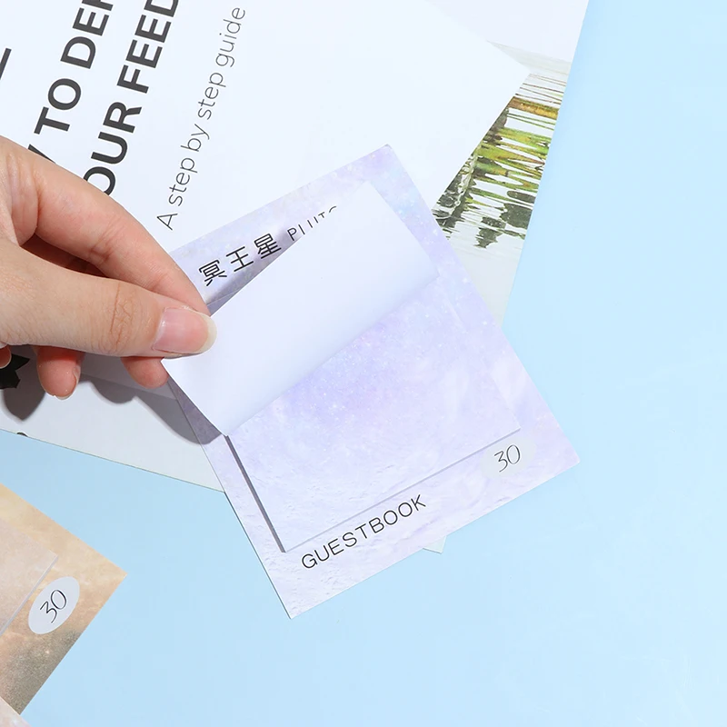 

Cute Kawaii Planets Creative Memo Pad Sticky Notes Memo Office School Supplies