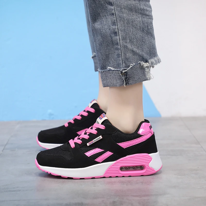 Женские теннисные туфли дышащие женские кроссовки с воздушной амортизацией