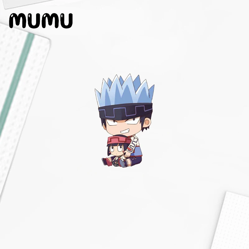 Новинка 2021 акриловая брошь в стиле аниме Король шамана на лацкане Hana Horohoro Ren Yoh