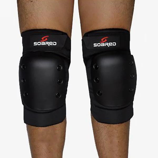 

Soared Professional Thicken Ski Snowboard Roller Skating Thicken Knee Protector Brace Pad Black L
