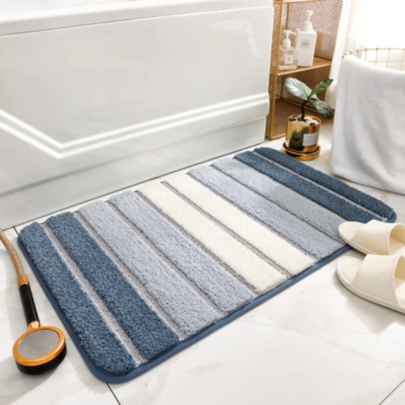 

Eovna Non-Slip Bath Mats Doormat Super Absorbent Shower Bathroom Carpets Soft Toilet Floor Rugs for Home Decor Bathroom Rug