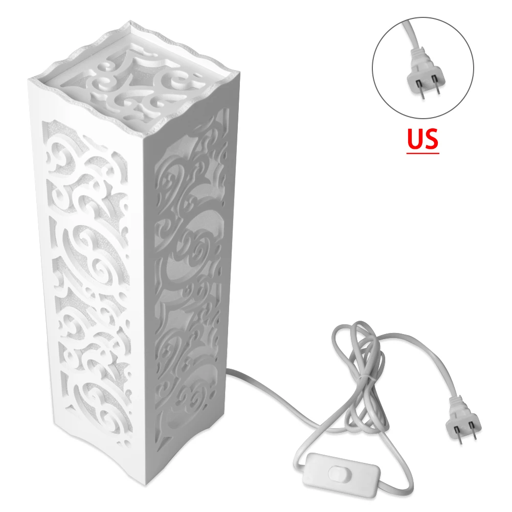 Светодиодный светильник для спальни прикроватная лампа деревянные настольные