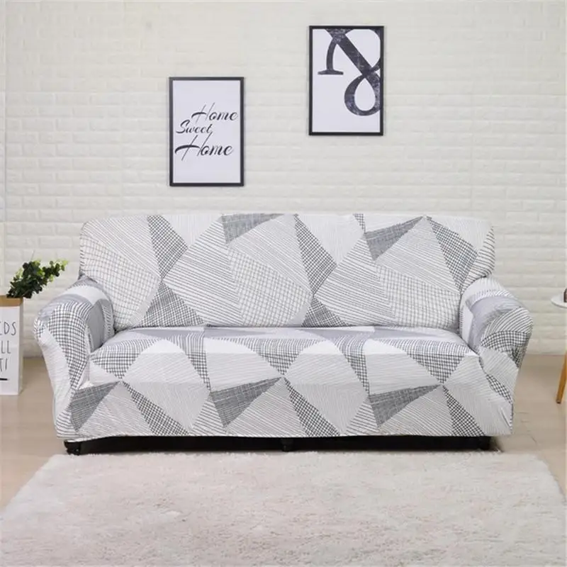 

Geometric Elastic Sofa Cover for Living Room Modern Sectional Corner Sofa Slipcover Couch Cover Chair Protector 1/2/3/4 Seater