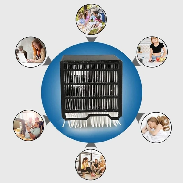 

20x Air Personal Space Cooler Replacement Filter Personal Space Cooler Usb Air Cooler Filter