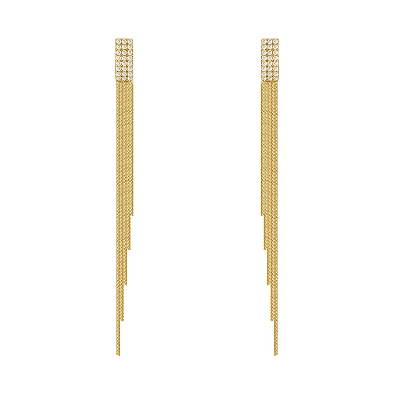 

Earrings 2020 Trend Classic Fashion Long Drop Womens Metal Jewelry Sexy Women's Clothing Accessories Exaggerated Earrings