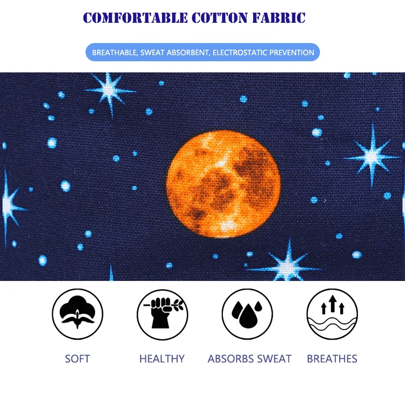 Шапки для шеф повара пылезащитные шапки из 100% хлопка с рисунком черного кота