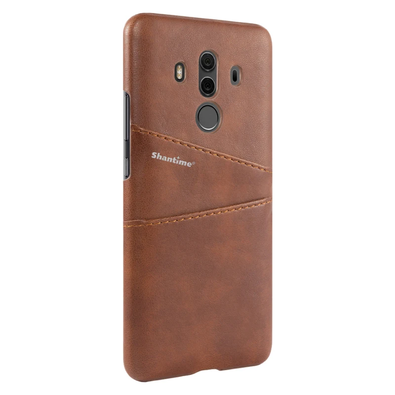 Деловой кожаный чехол накладка для Huawei Mate 10 Pro бумажник телефона 9 с отделениями