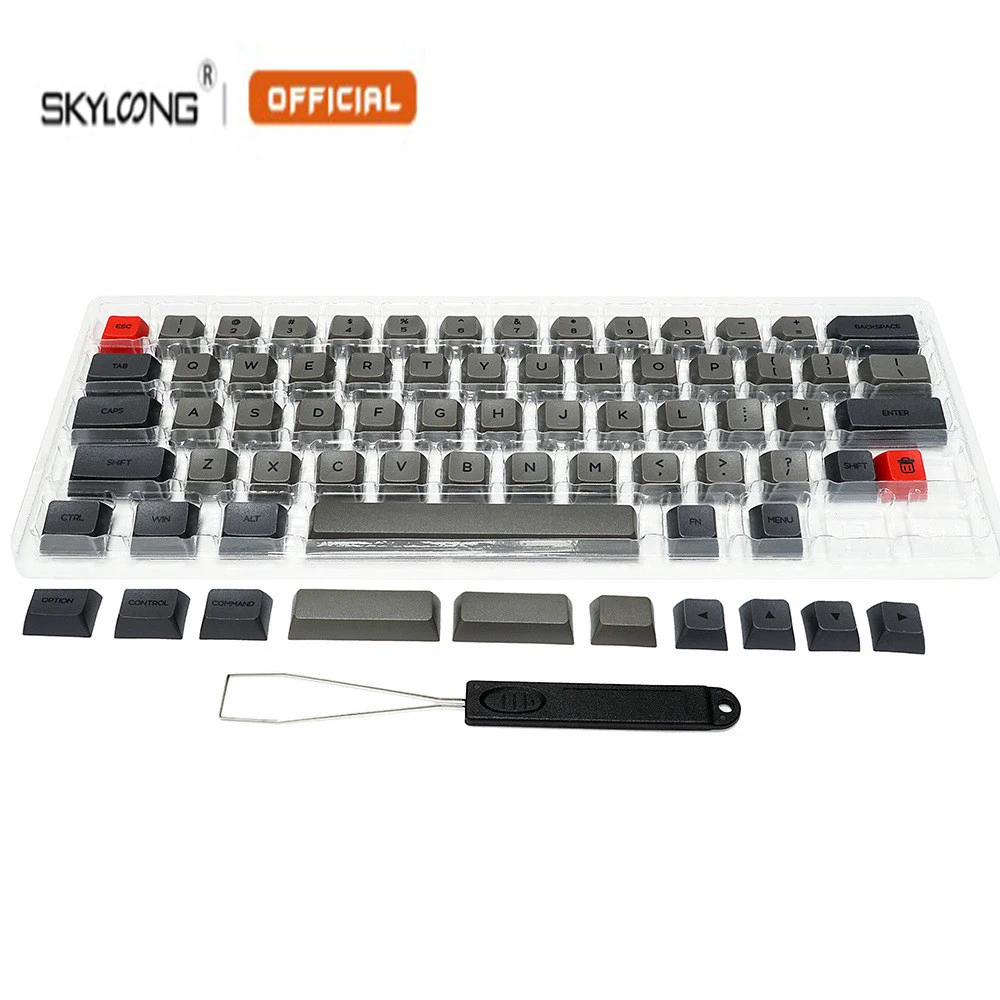 

SKYLOONG 61/64/68Keys PBT Keycaps Gaming Mechanical Keyboard For GK61 SK64 GK68 Keyboards Accessories For Gateron Cherry Switch
