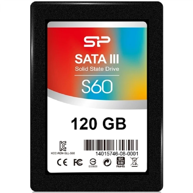 Твердотельный накопитель Silicon Power S60 SP120GBSS3S60S25 SSD 2.5&quot 120GB SATA-III | Компьютеры и офис
