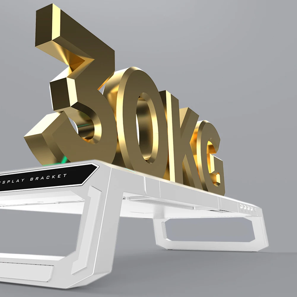 цветная rgb подставка для мони