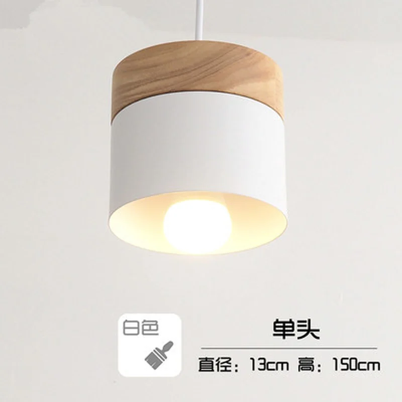 Современный светодиодный подвесной светильник Homedeco железная цилиндрическая