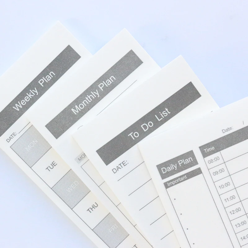 Domikee Классический офисный школьный Карманный самоклеющийся планировщик