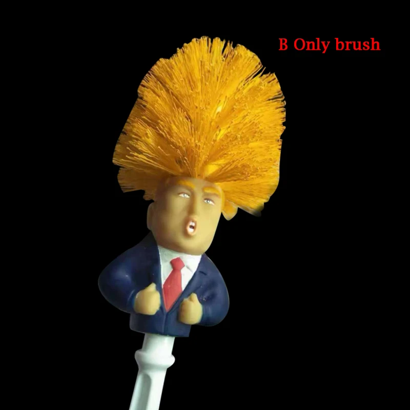 style b 1 шт. Дональд Трамп унитаз щетка Забавный кляп подарок унитаз отличный снова TP899 - Цвет: style b