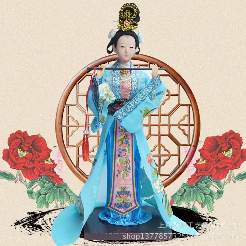 30 см высокий китайский стиль четыре древних красоты Ян Guifei Xishi норки Cicada Ван Zhaojun кукла домашнего рабочего стола украшения Пекина